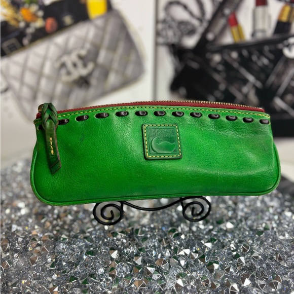 Dooney & Bourke Handbags - Dooney & Bourke RARE Florentine leather cosmetic case GUC